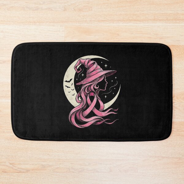 Item preview, Pink Ribbon Witch Breast Cancer Awareness Halloween designed and sold by cerima.