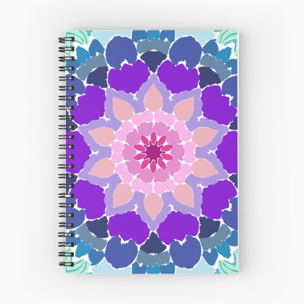 Item preview, Midnight Bloom Lineless Geometric Mandala designed and sold by FioreDiCiliegio.