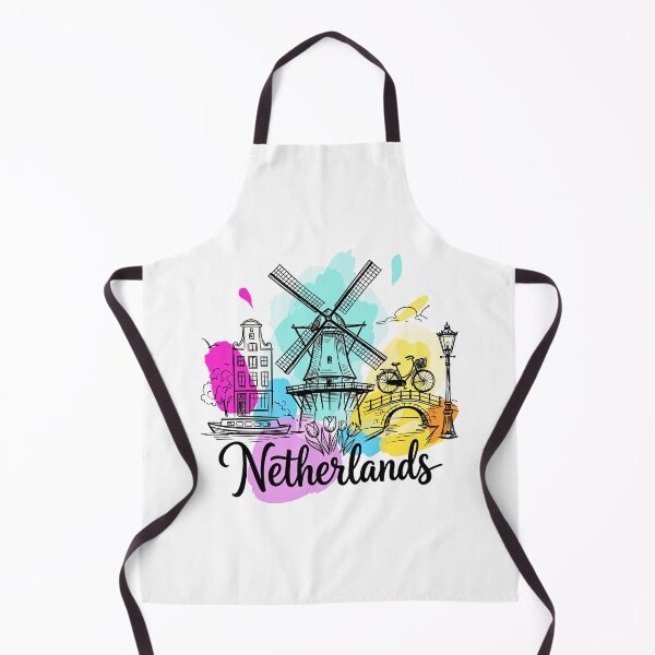 Item preview, Netherlands Travel Art - Dutch Windmill designed and sold by EdwinkOne.