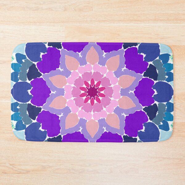 Item preview, Midnight Bloom Lineless Geometric Mandala designed and sold by FioreDiCiliegio.
