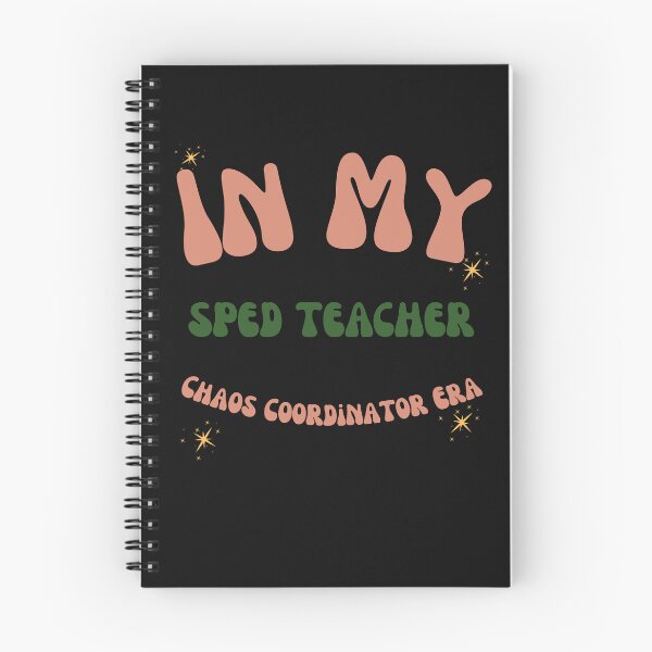 Item preview, In My Sped Teacher Chaos Coordinator Era Gift designed and sold by mumchaosdesigns.