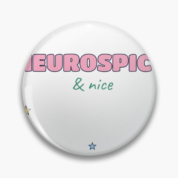 Item preview, Neurospicy and Nice Funny ADHD Sticker designed and sold by Undersung37.