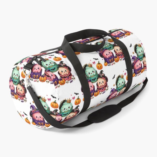 Item preview, Kawaii Halloween Squishies With Pumpkins Bats And Witches designed and sold by OddPopARt.