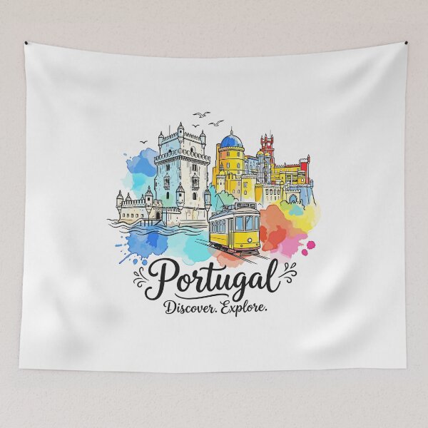Item preview, Portugal Travel Art - Lisbon designed and sold by EdwinkOne.