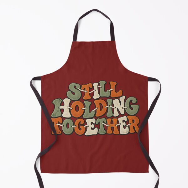 Item preview, Still Holding Together – Funny Visible Mending Design designed and sold by Golden Era Studio.