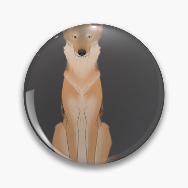 Item preview, Black-Backed Jackal Wildlife Illustration Featuring African Savanna Predator designed and sold by Reydonkyle.