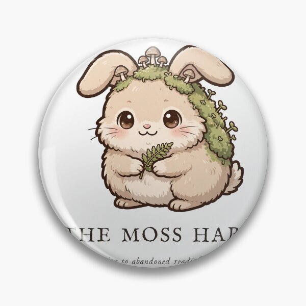 Item preview, The Moss Hare Abandoned Reading Room Sticker designed and sold by The Oakhaven Archive.