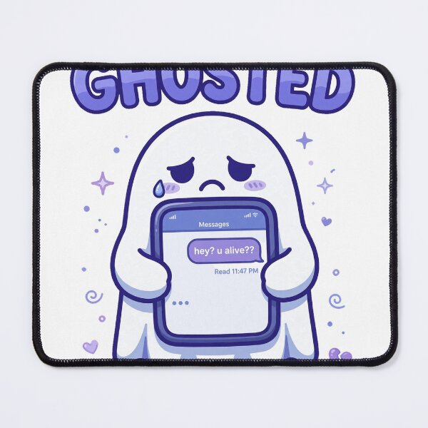 Item preview, Ghosted Funny Ghosting Dating Halloween T-Shirt designed and sold by ApparelOutpost.