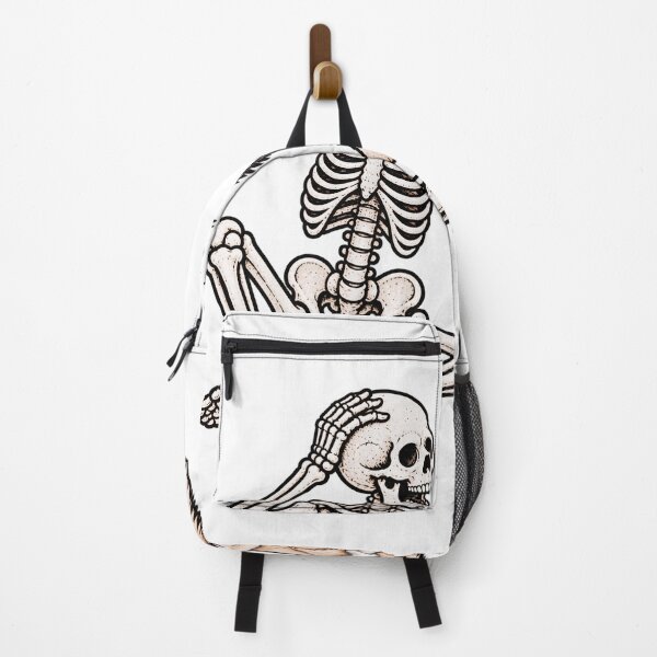 Item preview, Golden Retriever Stealing Skeleton Bone – Funny Halloween Dog designed and sold by pinkaesthetik.