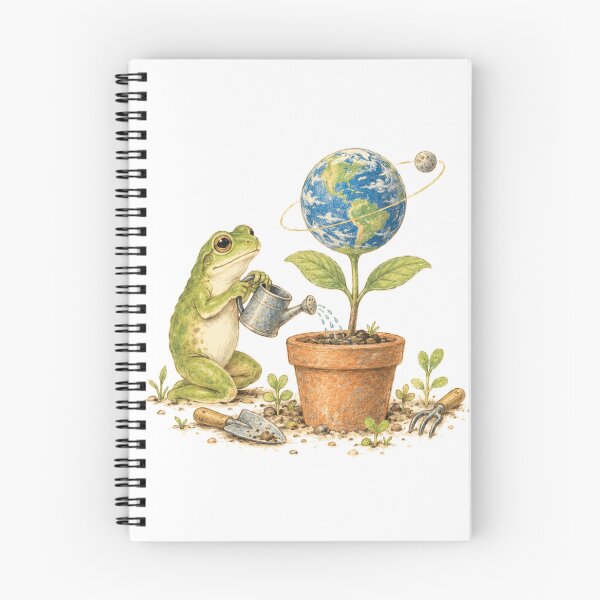 Item preview, The Frog Who Accidentally Gave a Planet designed and sold by DrizzyV.