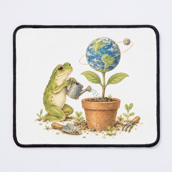 Item preview, The Frog Who Accidentally Gave a Planet designed and sold by DrizzyV.