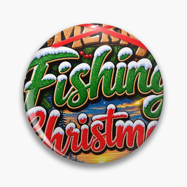 Item preview, Merry Fishing Christmas Funny Fisherman Christmas designed and sold by 198tees.