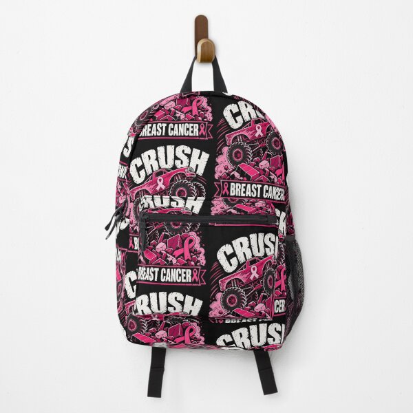 Item preview, Crush Breast Cancer Monster Truck Awareness Pink Ribbon designed and sold by thefirstbroo.