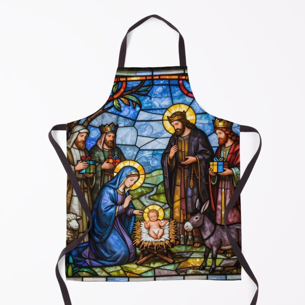 Item preview, Traditonal Nativity Scene - Stained Glass designed and sold by Sybille-Yates.
