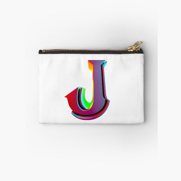 Item preview, Neon 3D Letter J - Retro Synthwave Style designed and sold by Creatigrafo.