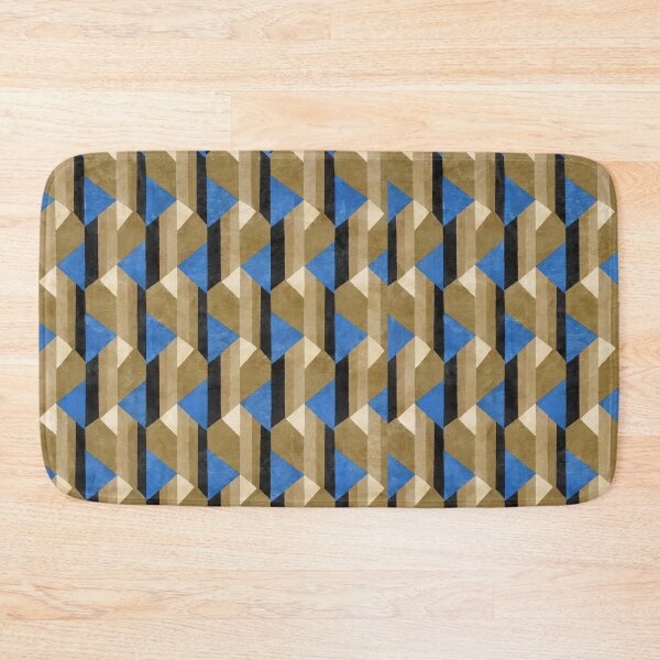 Item preview, Art Deco Geometric Blue designed and sold by BaShert.
