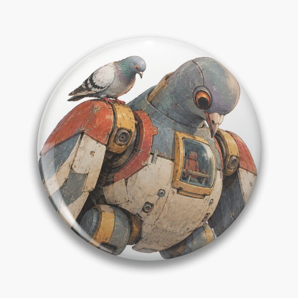 Item preview, The Pigeon’s Giant Robot designed and sold by DrizzyV.
