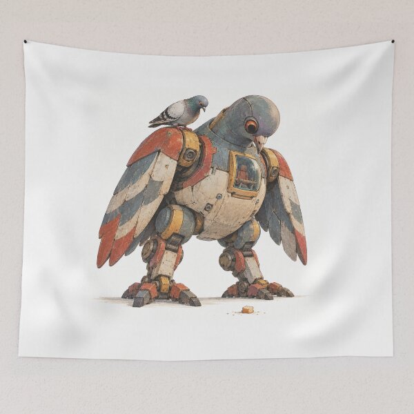 Item preview, The Pigeon’s Giant Robot designed and sold by DrizzyV.