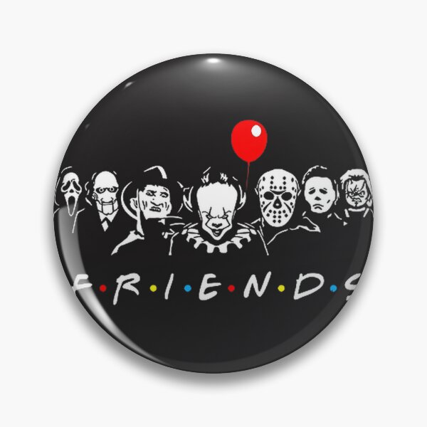 Item preview, Halloween Friends Featuring Classic Horror Movie Characters Illustration designed and sold by Nursera.