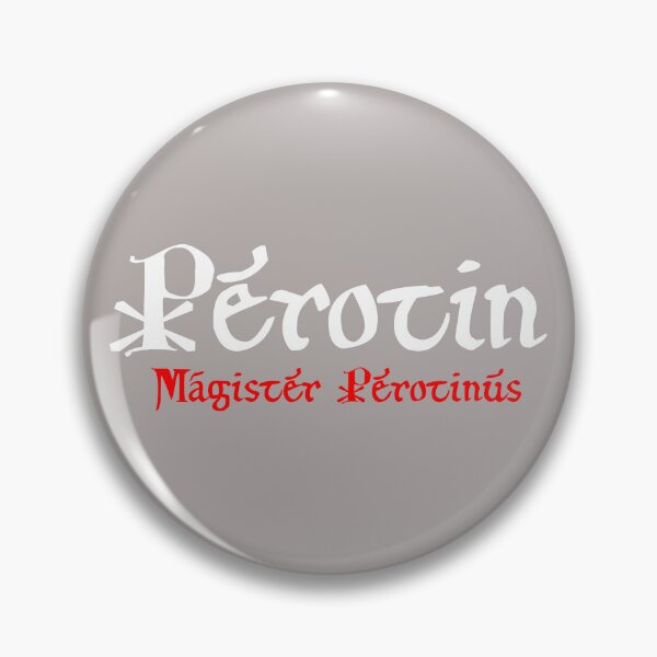 Item preview, Pérotin - Magister Perotinus - composer and innovator in mediaeval polyphony designed and sold by bowbrick.