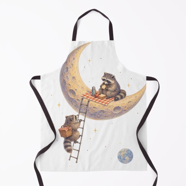 Item preview, The Raccoon's Extremely Illegal Moon Picnic designed and sold by DrizzyV.
