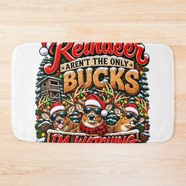 Item preview, Reindeer Arent The Only Bucks Im Watching Hunting designed and sold by 198tees.