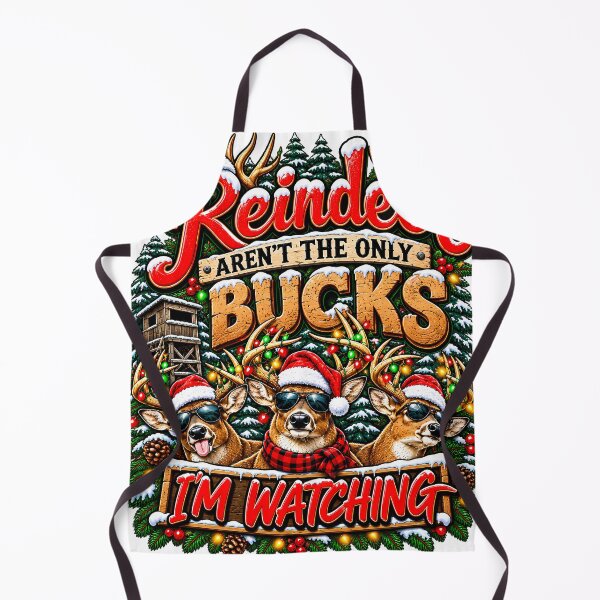 Item preview, Reindeer Arent The Only Bucks Im Watching Hunting designed and sold by 198tees.