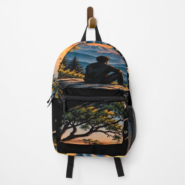 Item preview, Peaceful Mountain Sunset – Calm Nature Escape designed and sold by NovaInk28.