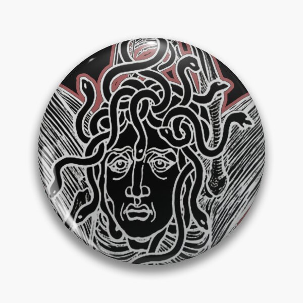 Item preview, Medusa With Wings And Snakes designed and sold by weirdove.