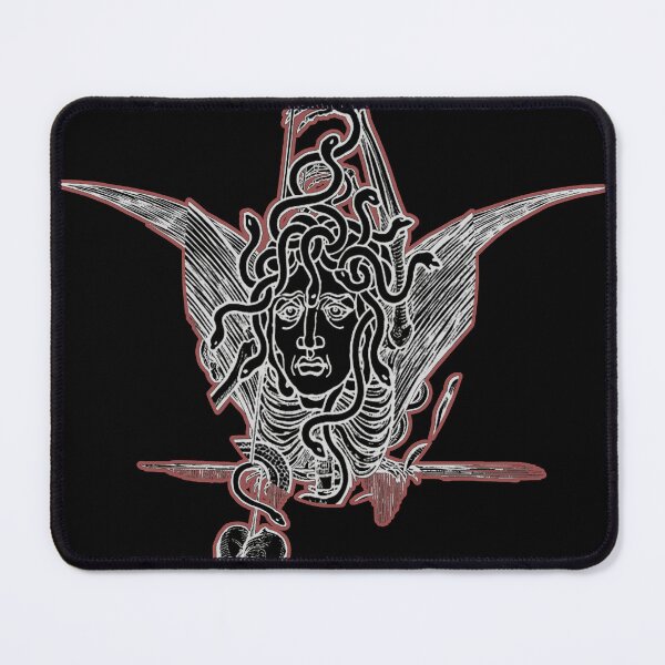 Item preview, Medusa With Wings And Snakes designed and sold by weirdove.