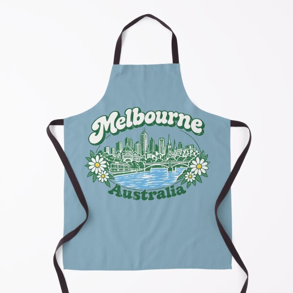 Item preview, Melbourne Australia Cute Foral City designed and sold by HowToCanadian.