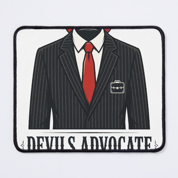 Item preview, Devils Advocate Funny Lawyer Halloween T-Shirt designed and sold by ApparelOutpost.