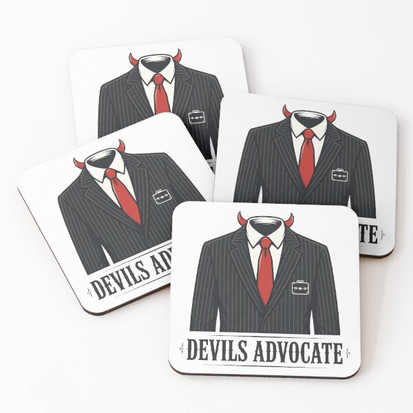 Item preview, Devils Advocate Funny Lawyer Halloween T-Shirt designed and sold by ApparelOutpost.