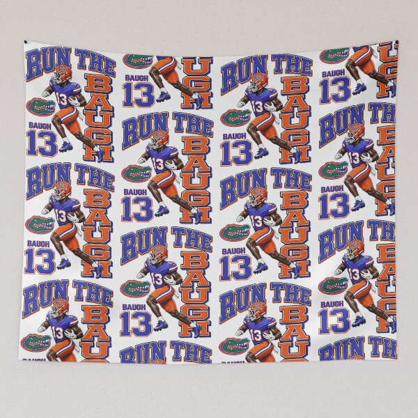 Item preview, Run The Baugh Florida Gators Football Fan Tribute designed and sold by OddPopARt.