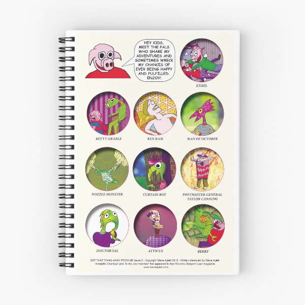 Item preview, Get That Thing Away From Me comic characters designed and sold by AylettClobber.
