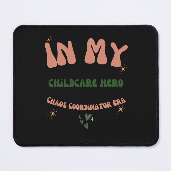 Item preview, In My Childcare Hero Chaos Coordinator Era Gift designed and sold by mumchaosdesigns.