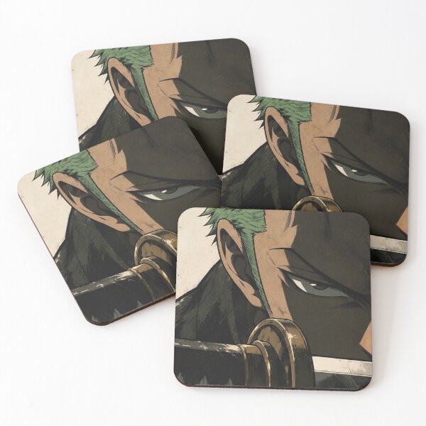 Item preview, Roronoa Zoro Green Moon Ukiyo-e  (HIGH-QUALITY) Anime  designed and sold by ShawnMorrisDesigns.