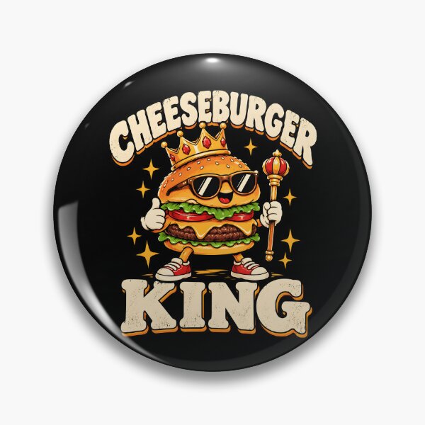 Item preview, Cheeseburger king Hamburger Burger designed and sold by fairmont-press.