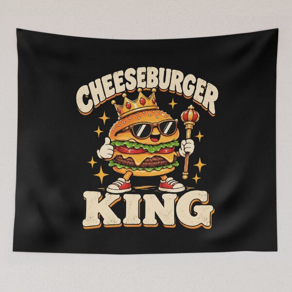 Item preview, Cheeseburger king Hamburger Burger designed and sold by fairmont-press.