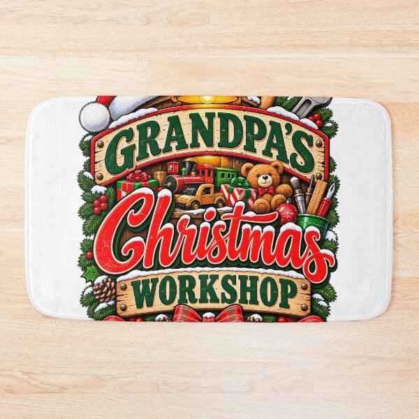 Item preview, Grandpas Christmas Workshop Grandpa Christmas designed and sold by 198tees.