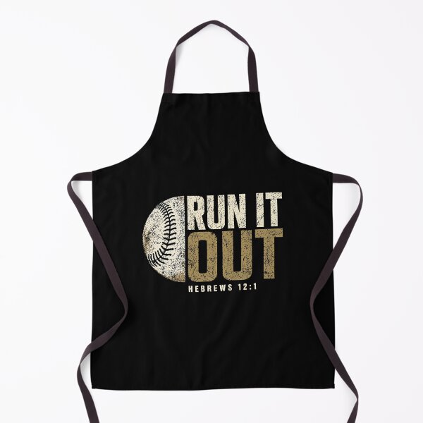 Item preview, Run It Out Hebrews 12:1 Christian Baseball Faith designed and sold by cerima.