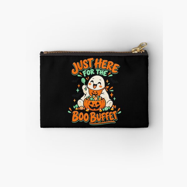 Item preview, Just Here For The Boo Buffet - Halloween Ghost designed and sold by Good Mood Foundry.
