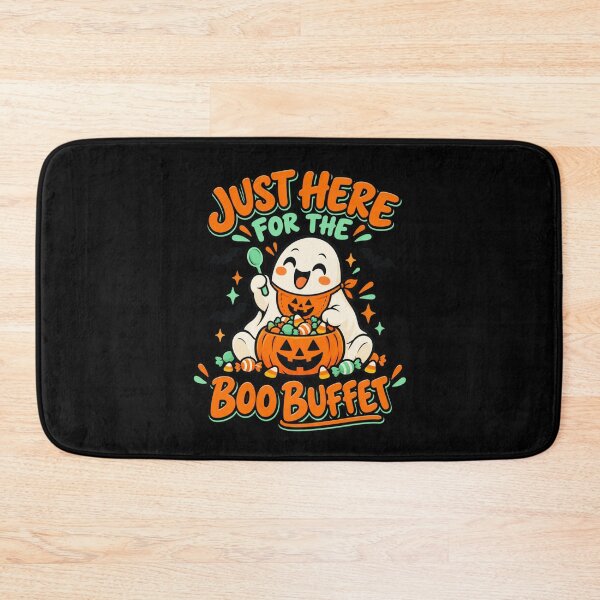 Item preview, Just Here For The Boo Buffet - Halloween Ghost designed and sold by Good Mood Foundry.