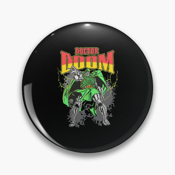Item preview, Doctor Doom Comic Villain Skeleton Armor Retro Fan designed and sold by Glow-Paw-Studio.