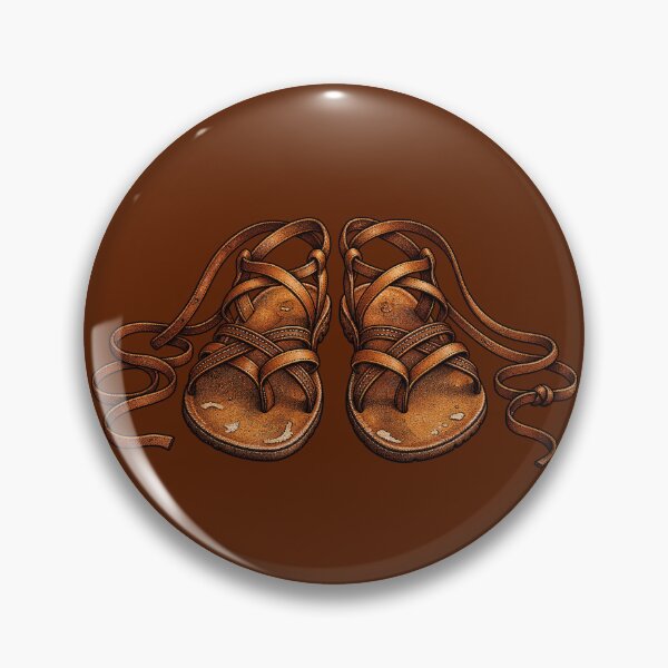 Item preview, Ancient Leather Sandals Biblical Footwear Art designed and sold by Francisbb.
