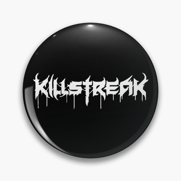 Item preview, Killstreak Band Merch | Aggressive Metal Hardcore Tee designed and sold by SkullsAndShirts.