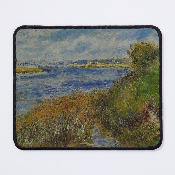 Item preview, The Seine at Champrosay, a landscape by Renoir designed and sold by Shoupay.