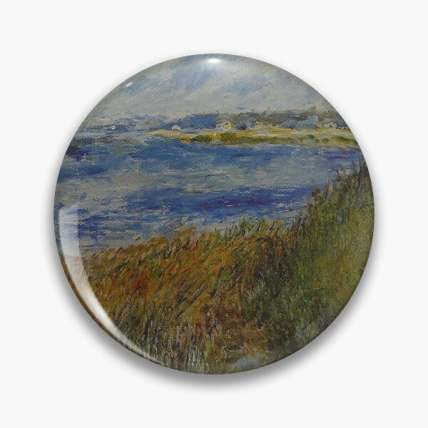 Item preview, The Seine at Champrosay, a landscape by Renoir designed and sold by Shoupay.