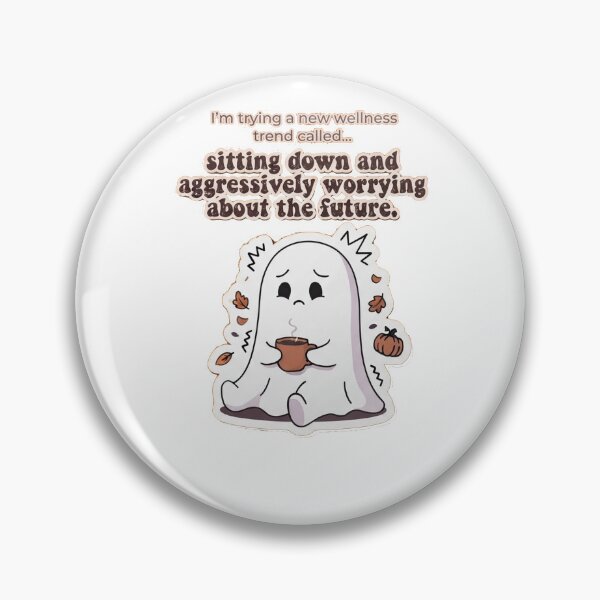Item preview, I’m trying a new wellness trend called ‘sitting down and aggressively worrying about the future. designed and sold by jrzvibe.