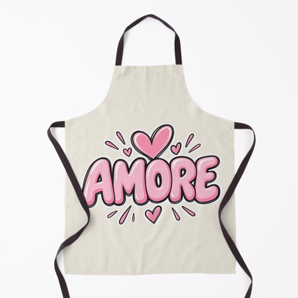 Item preview, Amore Pink Heart Cute Italian Love Design designed and sold by MetaModel Editions.